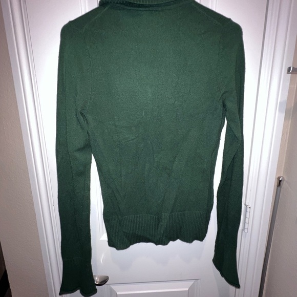 Green Turtleneck Sweater - Picture 2 of 4